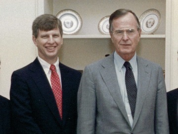 George Bush and Jack Wilson